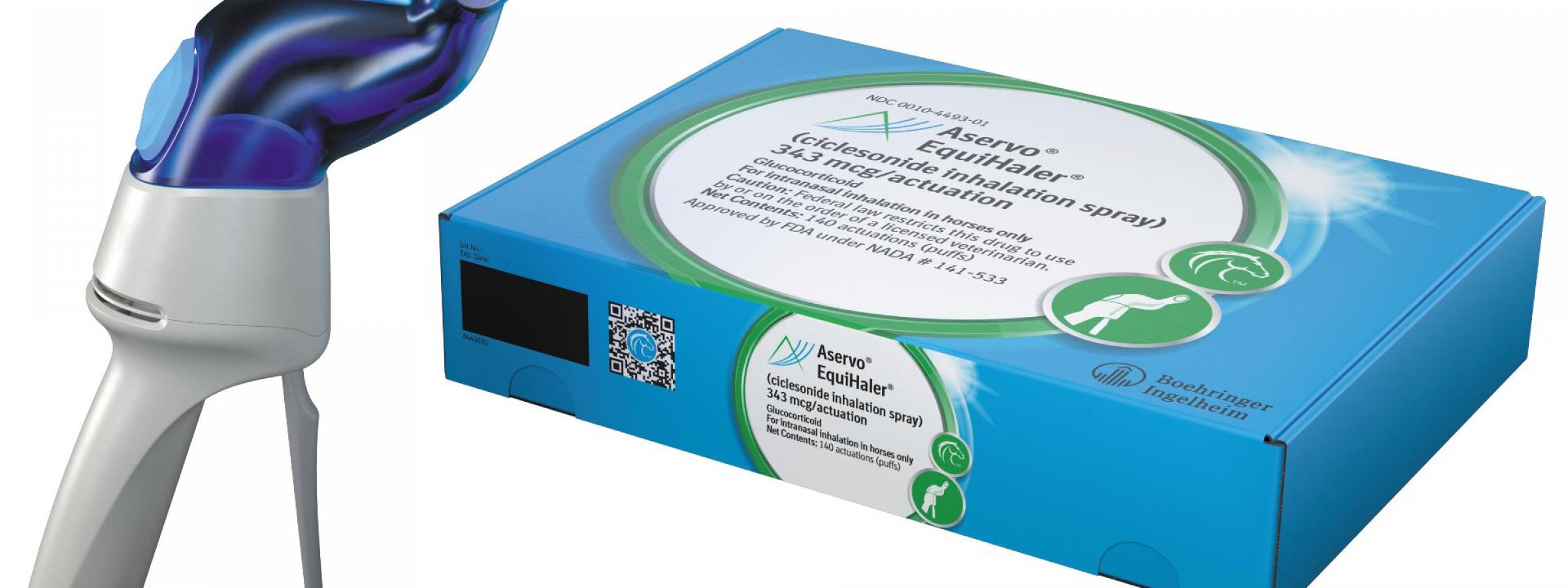 Aservo EquiHaler for Horses | Boehringer Ingelheim Animal Health