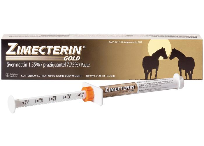 Zimecterin Gold Product Shot with Syringe