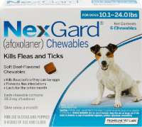 The package of 6 doses of NexGard