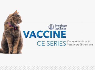 Placard for the Boehringer Ingelheim Vaccine Continuing Education Series