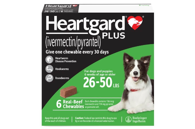 Package of Heartgard Plus