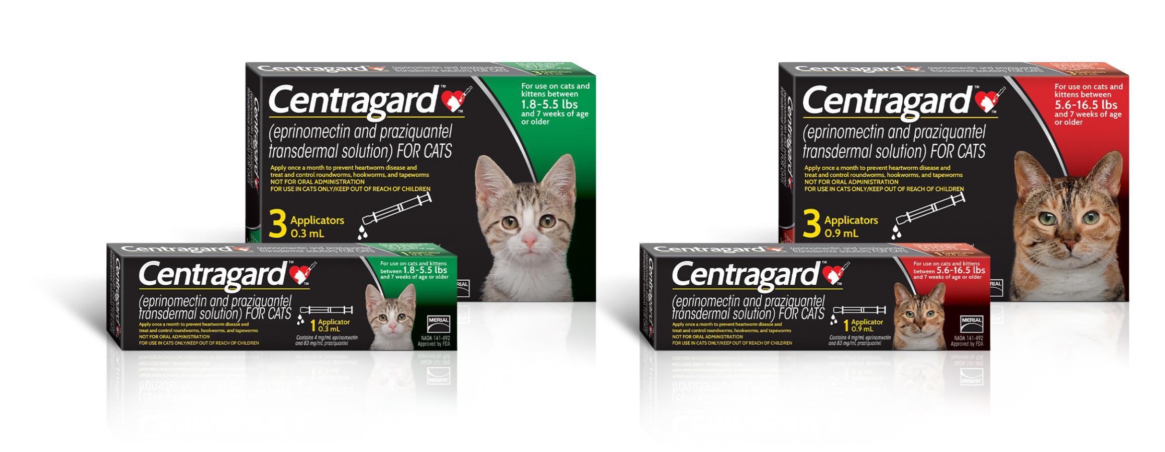 CENTRAGARD eprinomectin and praziquantel transdermal solution