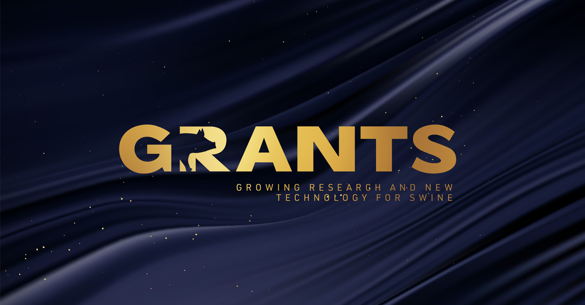 Growing Research and New Technology for Swine (GRANTS) program logo