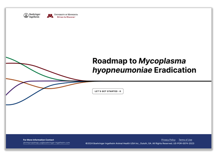 Roadmap to Mycoplasma hyopneumoniae Eradication